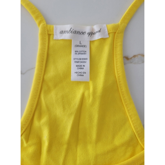 Y2K Yellow Crop Top - Picture 6 of 7
